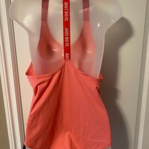Nike tank top. Coral. Size small.